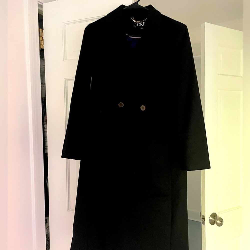 J Crew Daphne topcoat in wool